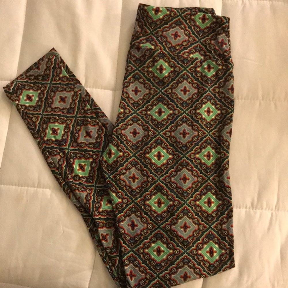 LulaRoe leggings OS EUC